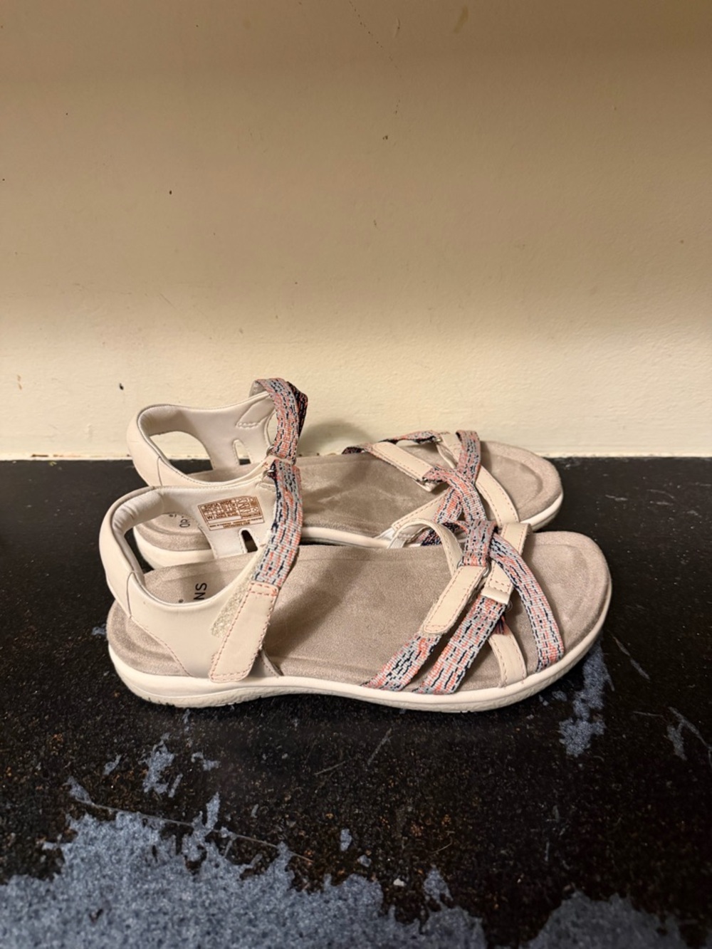 Earth Origins Womens Sofia Sandals for Casual, Walking and Everyday Size 7
